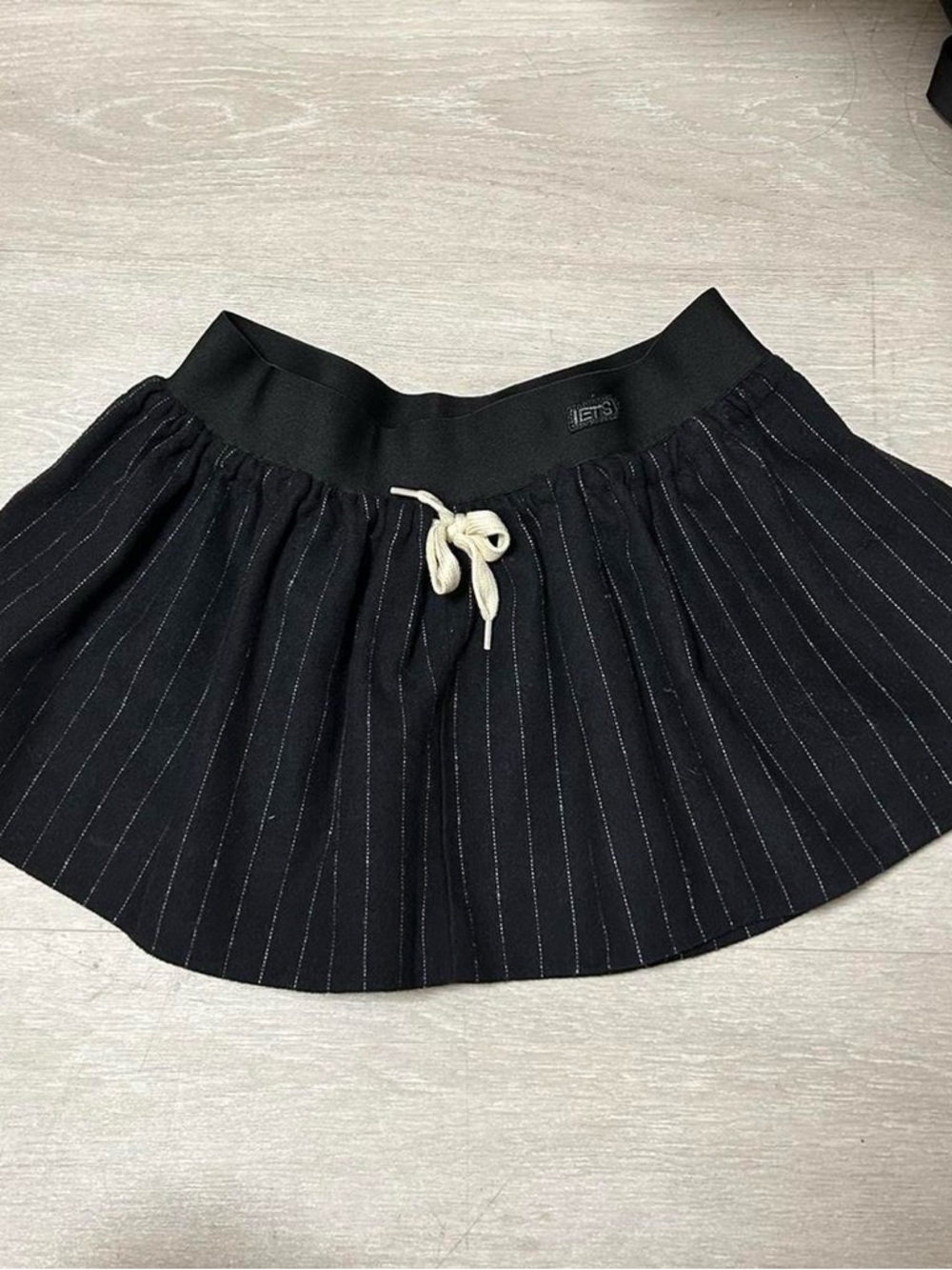 nwt! urban outfitters europe iets frans wool striped mini skirt